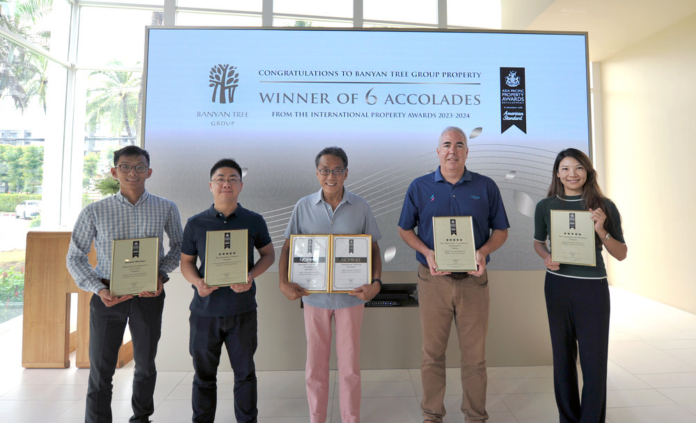 Banyan Tree Group Property Sweeps Top Honours at Asia Pacific Property